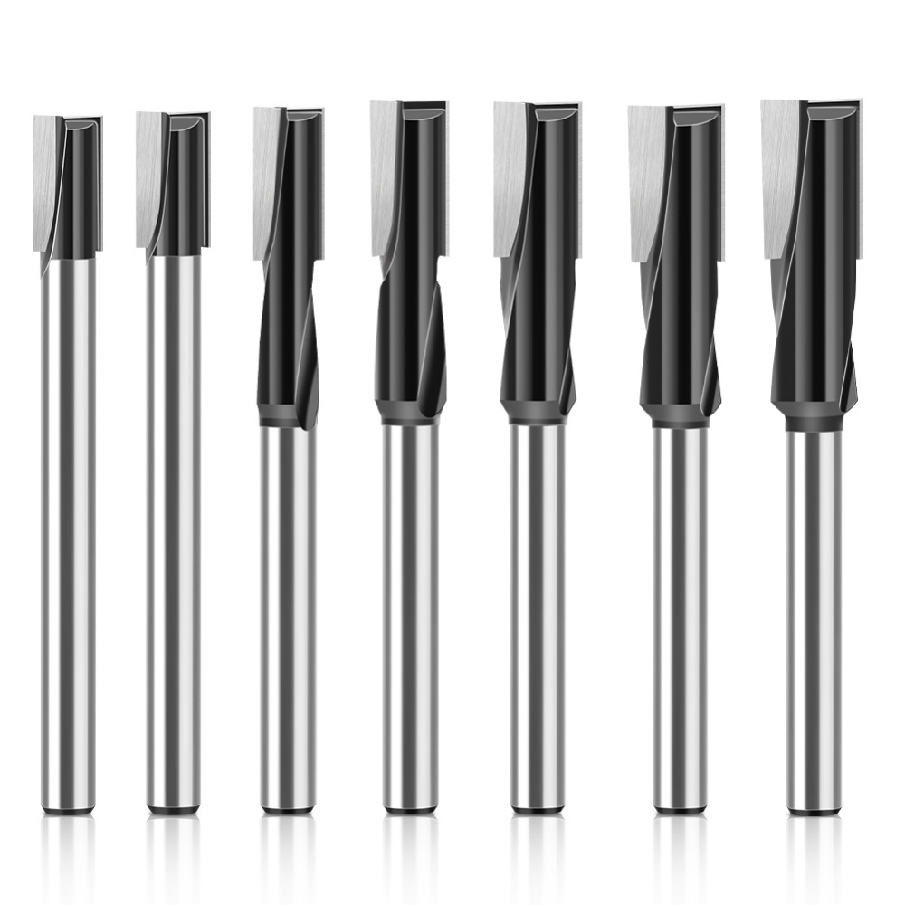 Woodworking Groove - 12mm Shank Straight Router Bit Double
