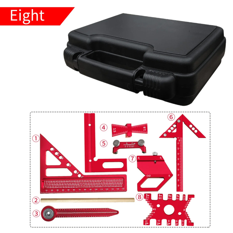 Woodworking Plan - Woodworking Aluminum Square Kit with Box