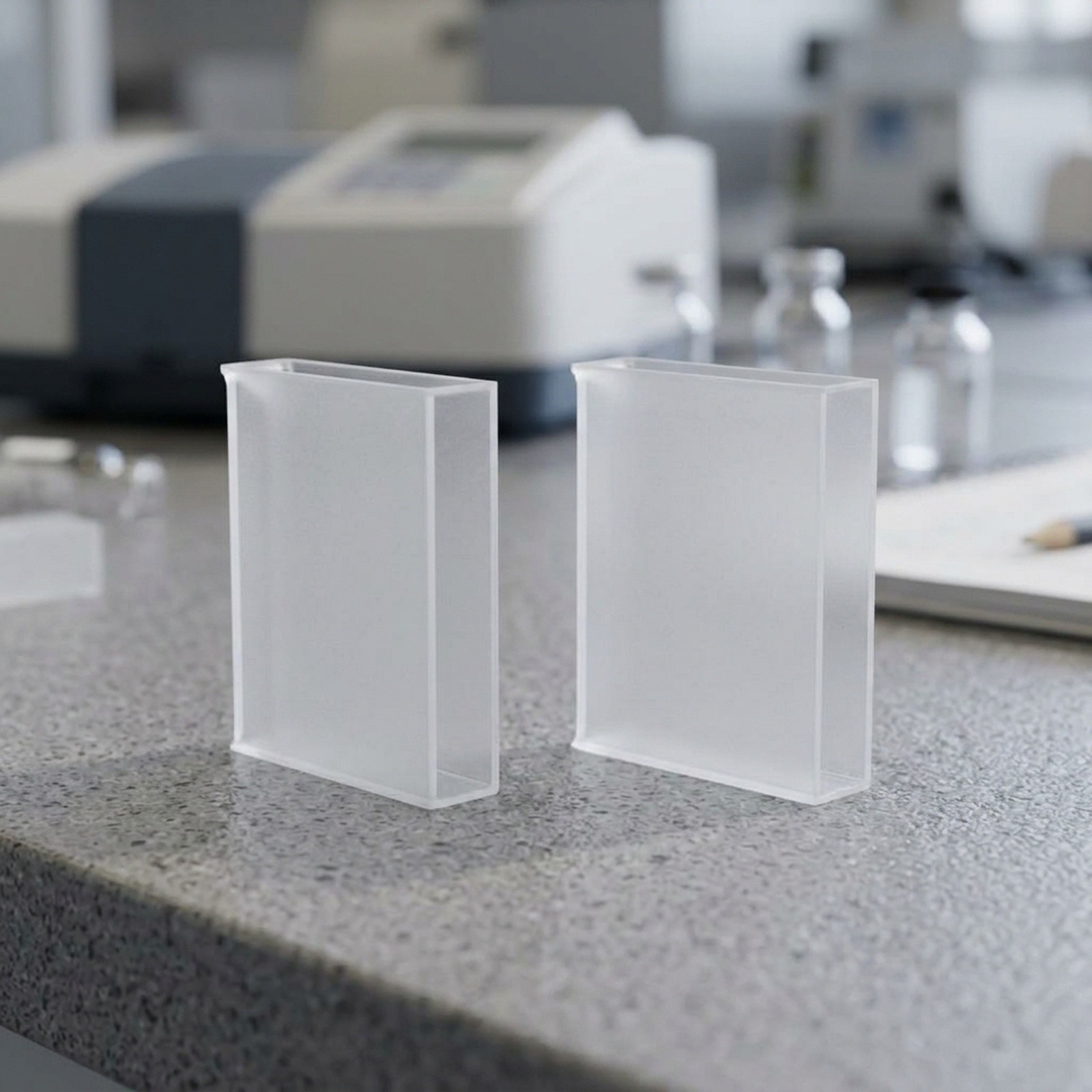 Woodworking Uv Light - 2Pcs 50mm Light Path Quartz Cuvette