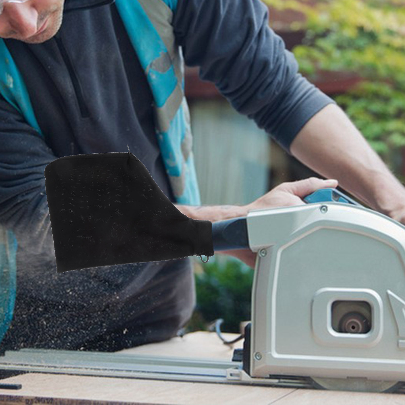 Woodworking Power Tools - Universal Black Dust Collection Bag for