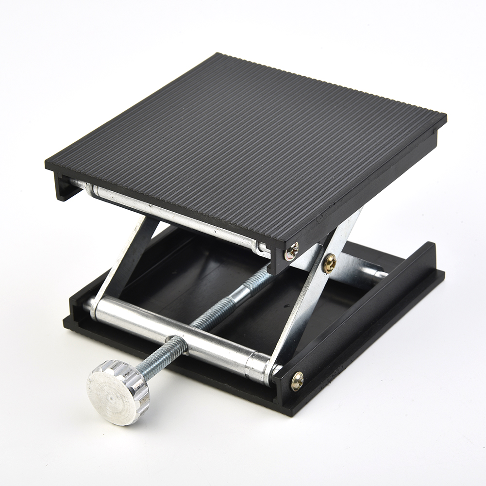 Woodworking Plan - Lift Table Lab Plate Jack Scissor