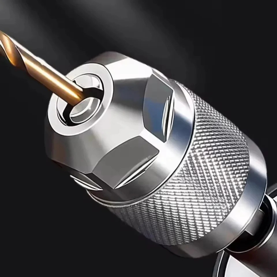 Woodworking Power Tools - 3-Jaw Keyless Drill Chuck Adapter 1.5-6.5mm