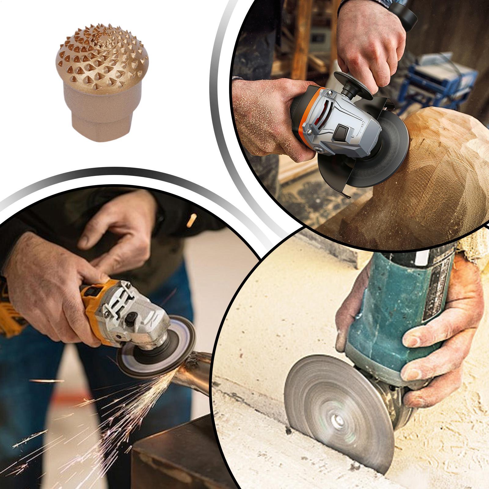 Woodworking And Carpentry - Angle Grinder Accessories Arc-Shaped Sanding Head