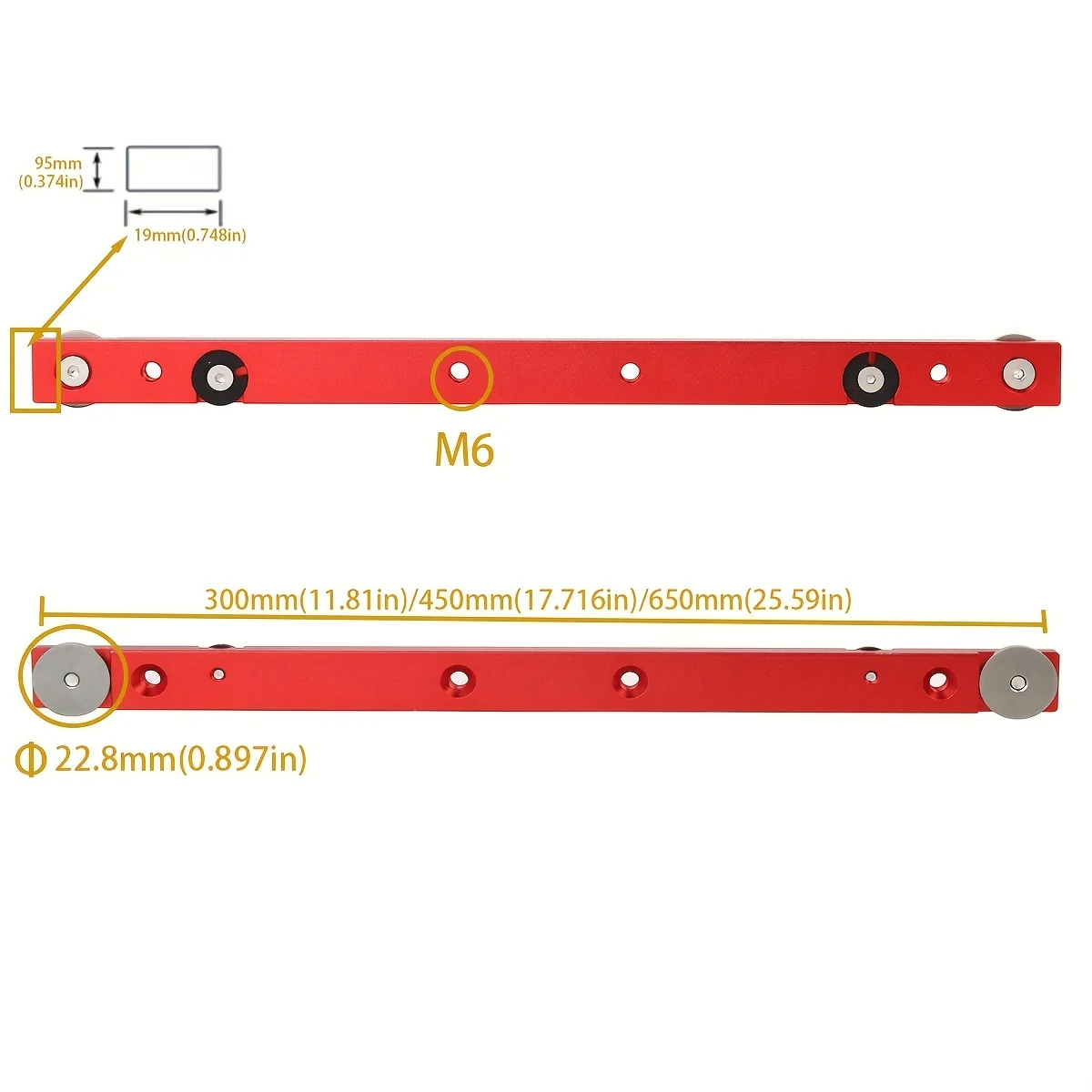1Pc T-tracks Slot Miter Bar Sl - огляд і ціна Woodworking Plan