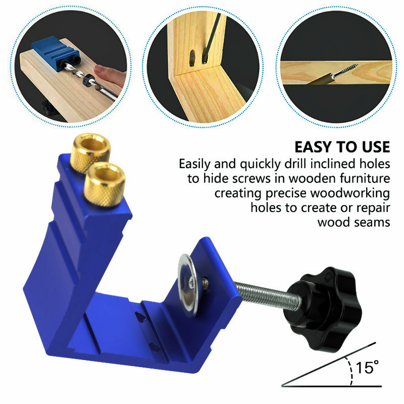 47pcs Oblique Hole Locator Woo - огляд і ціна Woodworking Hacks