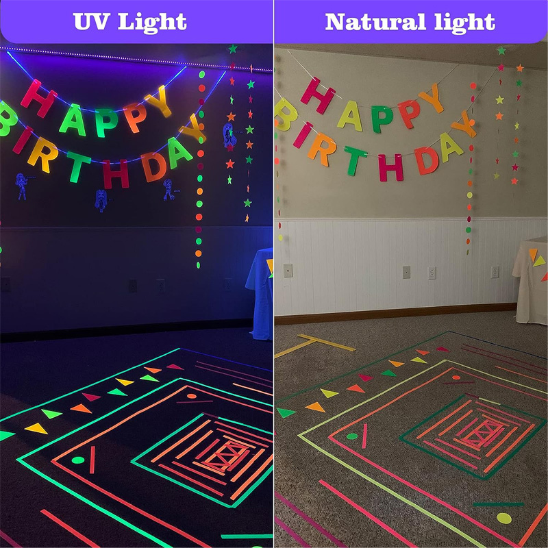 5Meter 6 Colors Neon Gaffer Cl - огляд і ціна Woodworking Uv Light