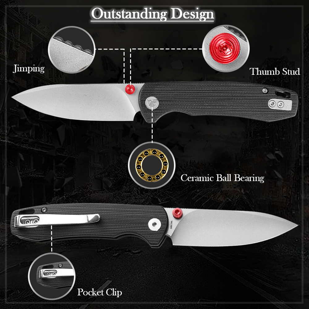 TRIVISA Folding Knife for Men, - огляд і ціна Woodworking Gifts For Men