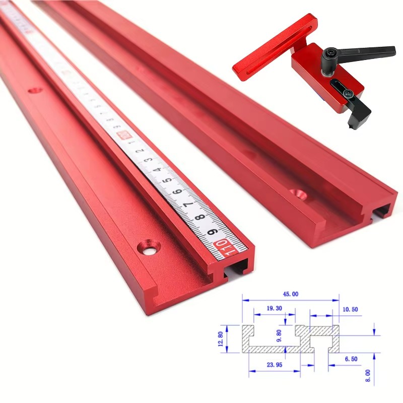 1PC Chute Aluminium alloy T-tr - огляд і ціна Woodworking Plan