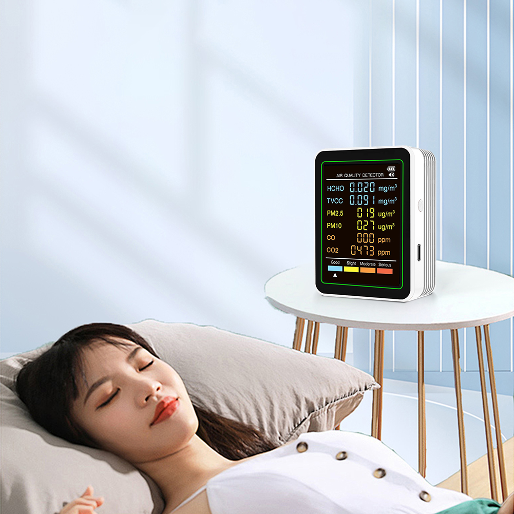 6in1 Air Quality Detector Test - огляд і ціна Woodworking App