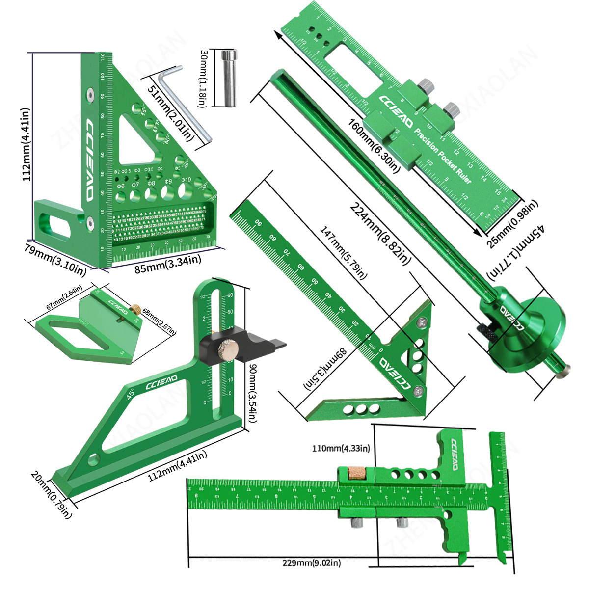 Woodworking measuring tool kit - огляд і ціна Woodworking Free Plans