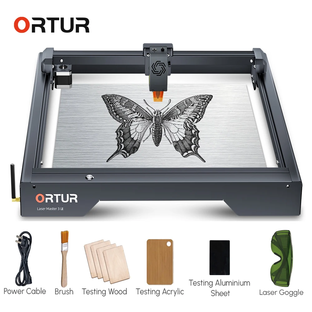 ORTUR OLM3 LE 10w Laser Engrav - огляд і ціна Woodworking App
