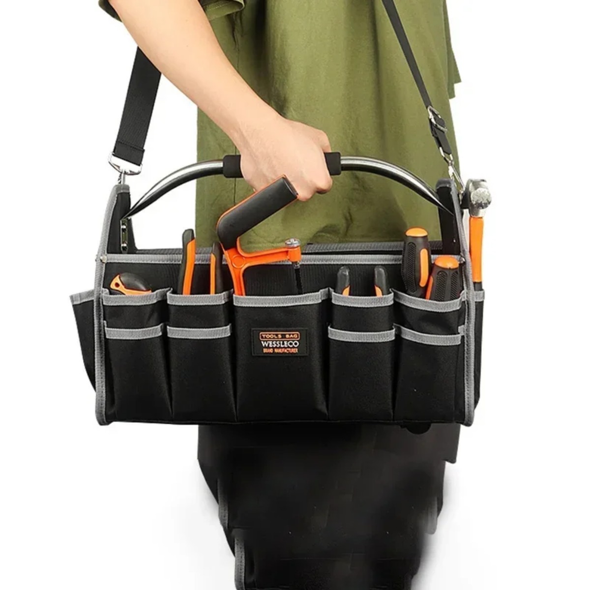 Oxford Cloth Tool Bag Iron Tub - огляд і ціна Woodworking Youtube Free