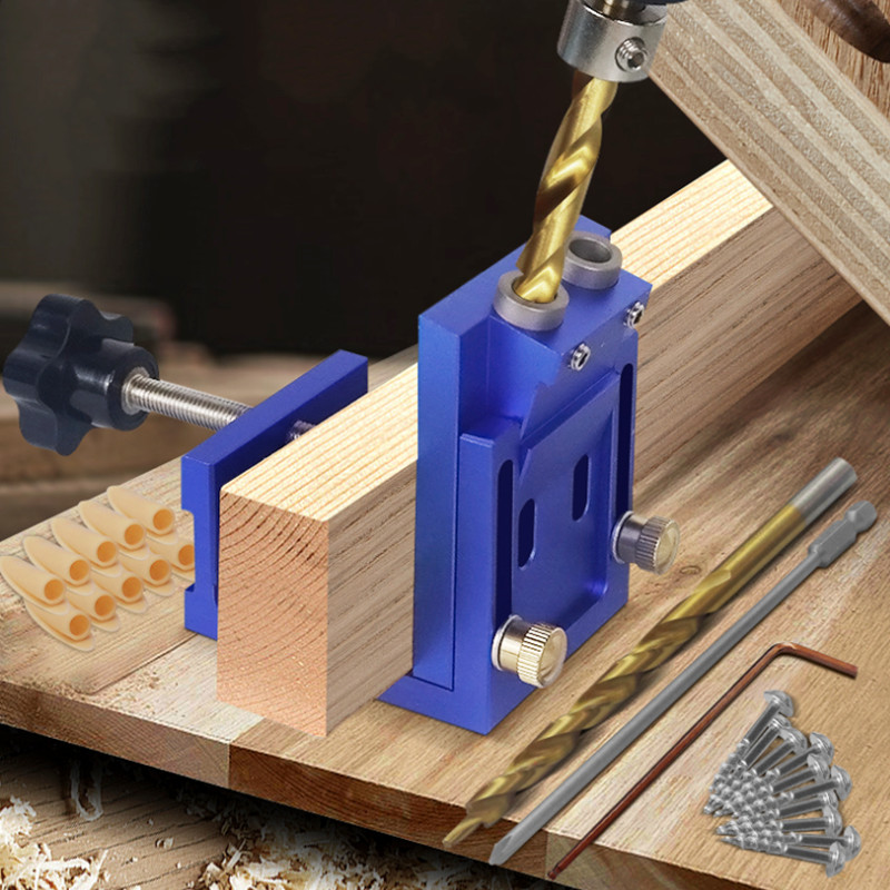 Pocket Hole Drill Guide Dowel  - огляд і ціна Woodworking Hacks