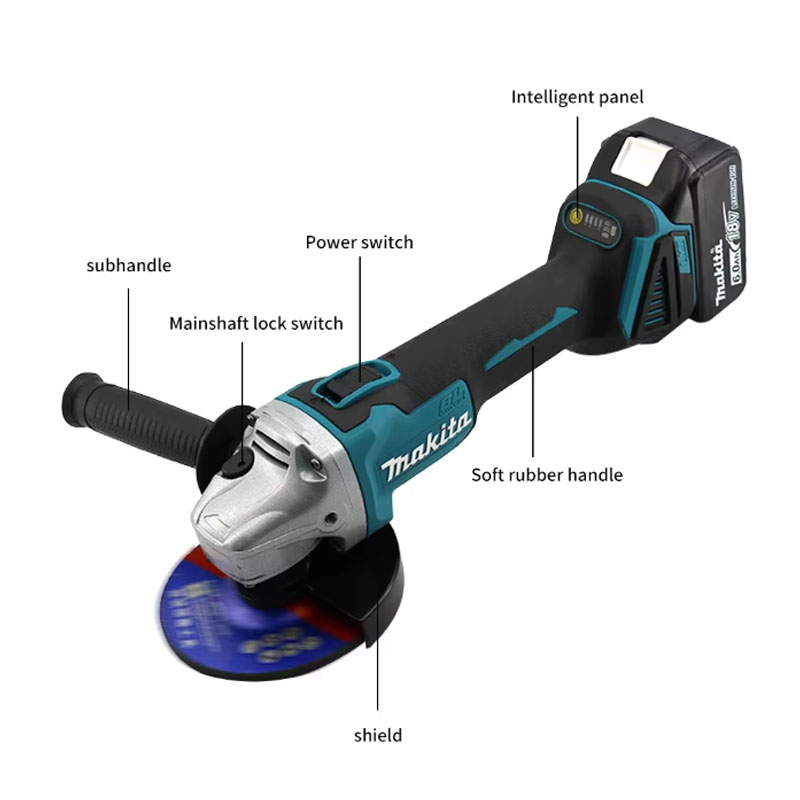 Makita DGA504 18V 6.0Ah Brushl - огляд і ціна Woodworking Power Tools