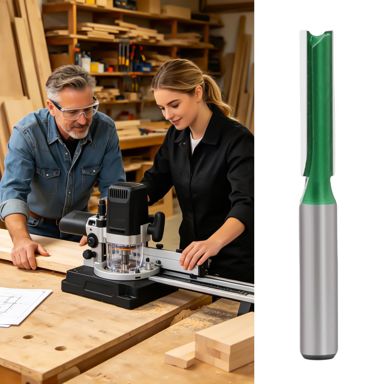 Straight Router Bits For Woodw - огляд і ціна Woodworking Groove