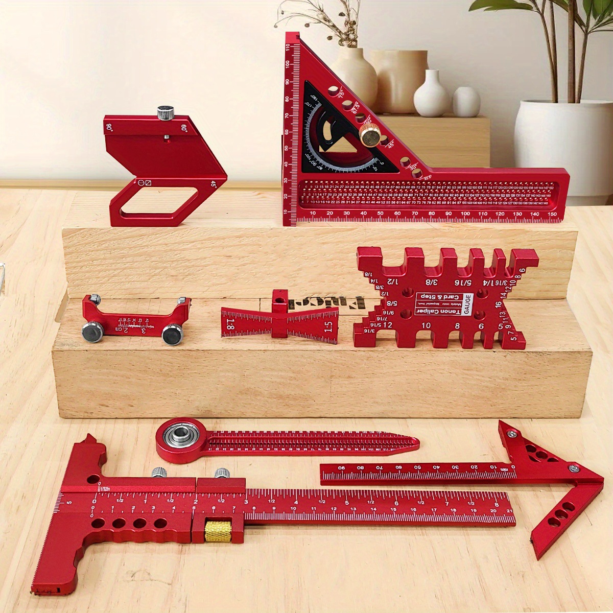 10-Piece Carpentry Measuring T - огляд і ціна Woodworking Free Plans