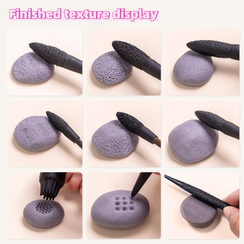 9pcs Clay Sculpture Texture St - огляд і ціна Woodworking Diy