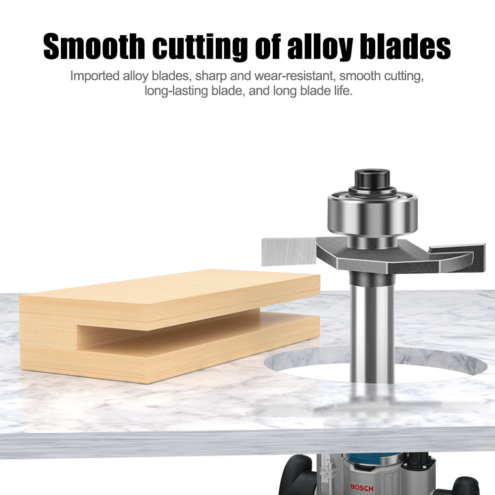 1/4-1/2 Handle Ball Bearing T- - огляд і ціна Woodworking Groove
