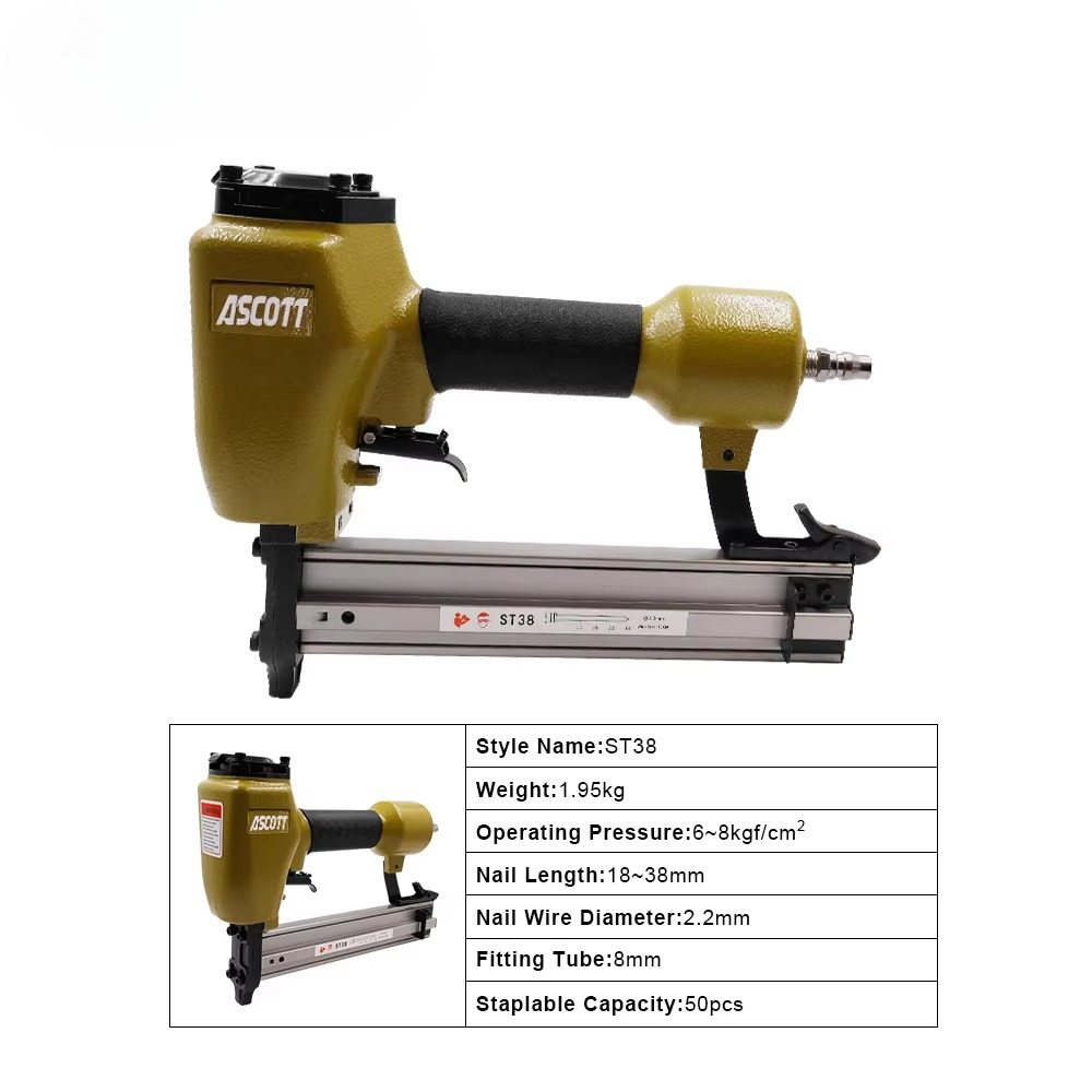 ST38 14GA Heavy  Pneumatic Nai - огляд і ціна Woodworking Diy