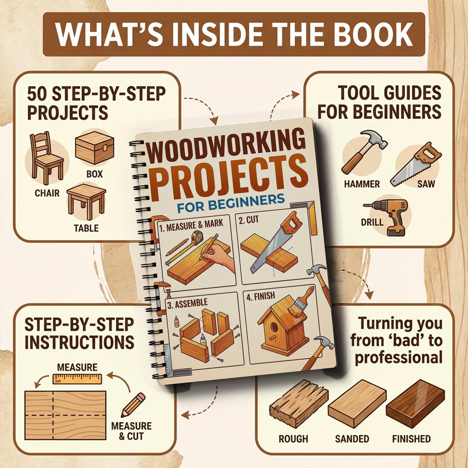 Woodworking Book for Beginners - огляд і ціна Woodworking Plans